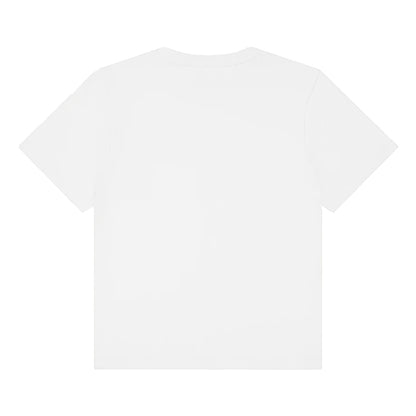 White - Back - Bella + Canvas Womens-Ladies Heavy Boxy T-Shirt