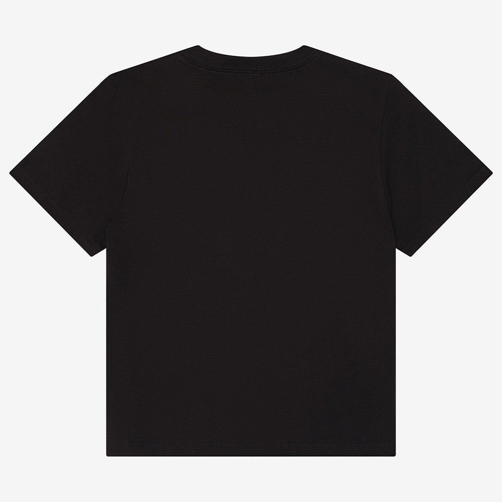 Black - Back - Bella + Canvas Womens-Ladies Heavy Boxy T-Shirt