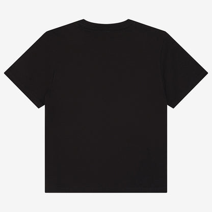 Black - Back - Bella + Canvas Womens-Ladies Heavy Boxy T-Shirt