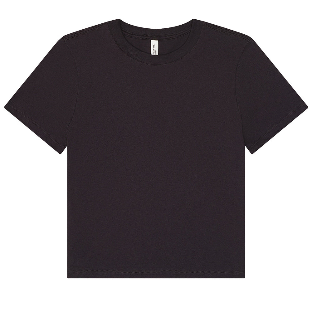 Dark Grey - Front - Bella + Canvas Womens-Ladies Heavy Boxy T-Shirt