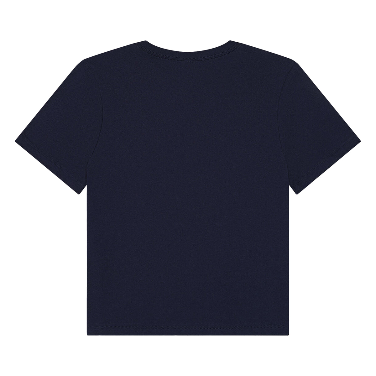 Navy - Back - Bella + Canvas Womens-Ladies Heavy Boxy T-Shirt