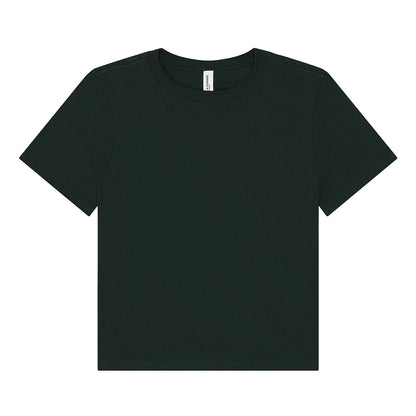 Forest - Front - Bella + Canvas Womens-Ladies Heavy Boxy T-Shirt
