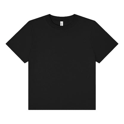 Vintage Black - Front - Bella + Canvas Womens-Ladies Heavy Boxy T-Shirt