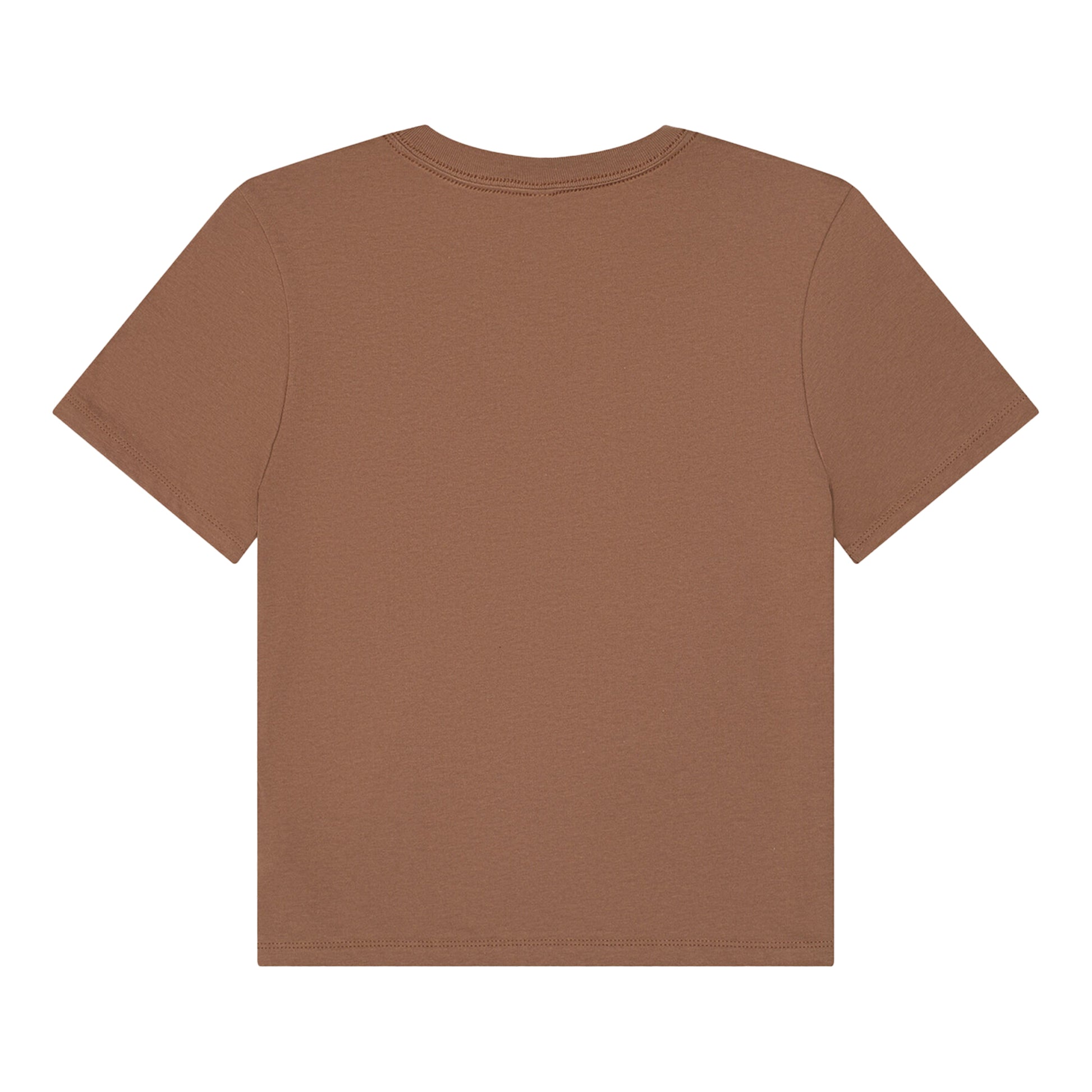 Vintage Brown - Back - Bella + Canvas Womens-Ladies Heavy Boxy T-Shirt