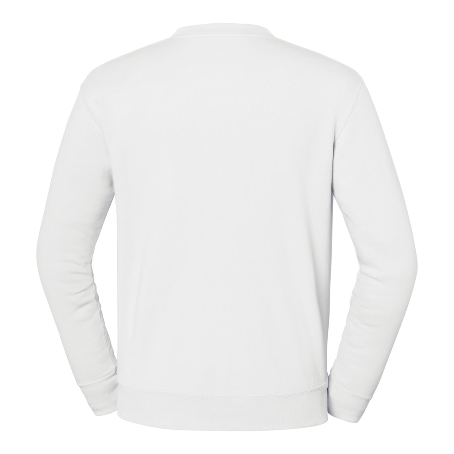 White - Back - Fruit of the Loom Mens Iconic Premium Set-in Sweatshirt