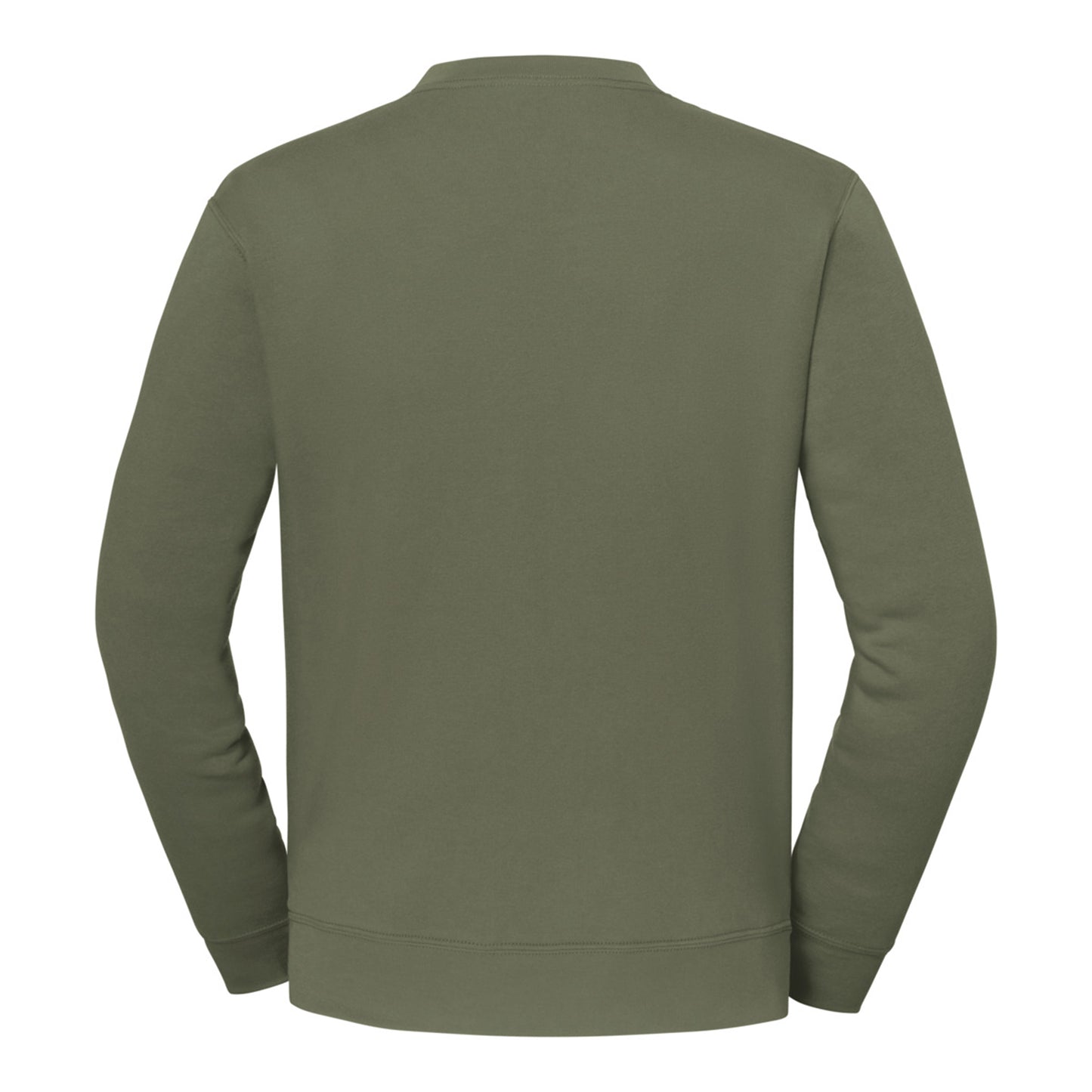 Classic Olive - Back - Fruit of the Loom Mens Iconic Premium Set-in Sweatshirt