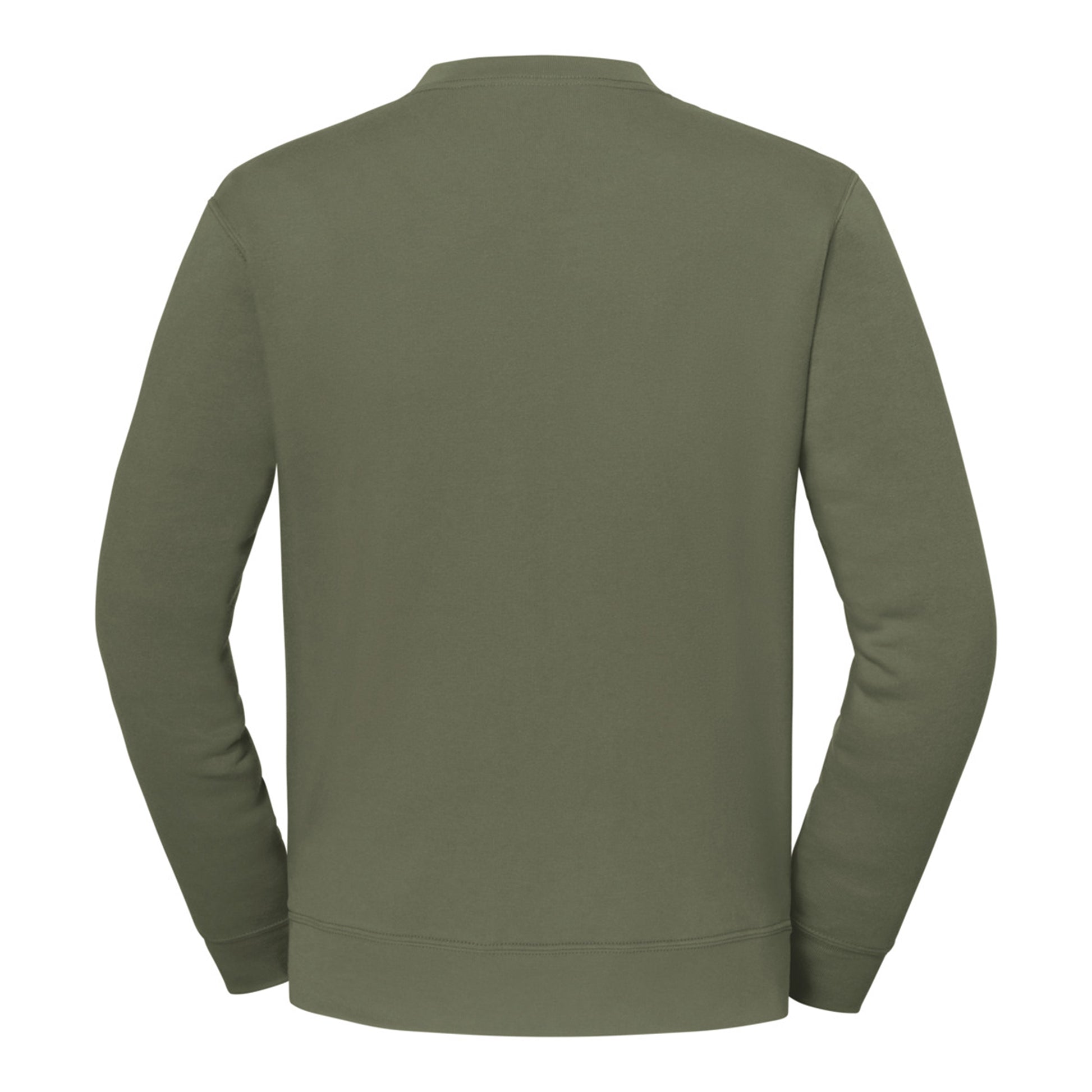 Classic Olive - Back - Fruit of the Loom Mens Iconic Premium Set-in Sweatshirt