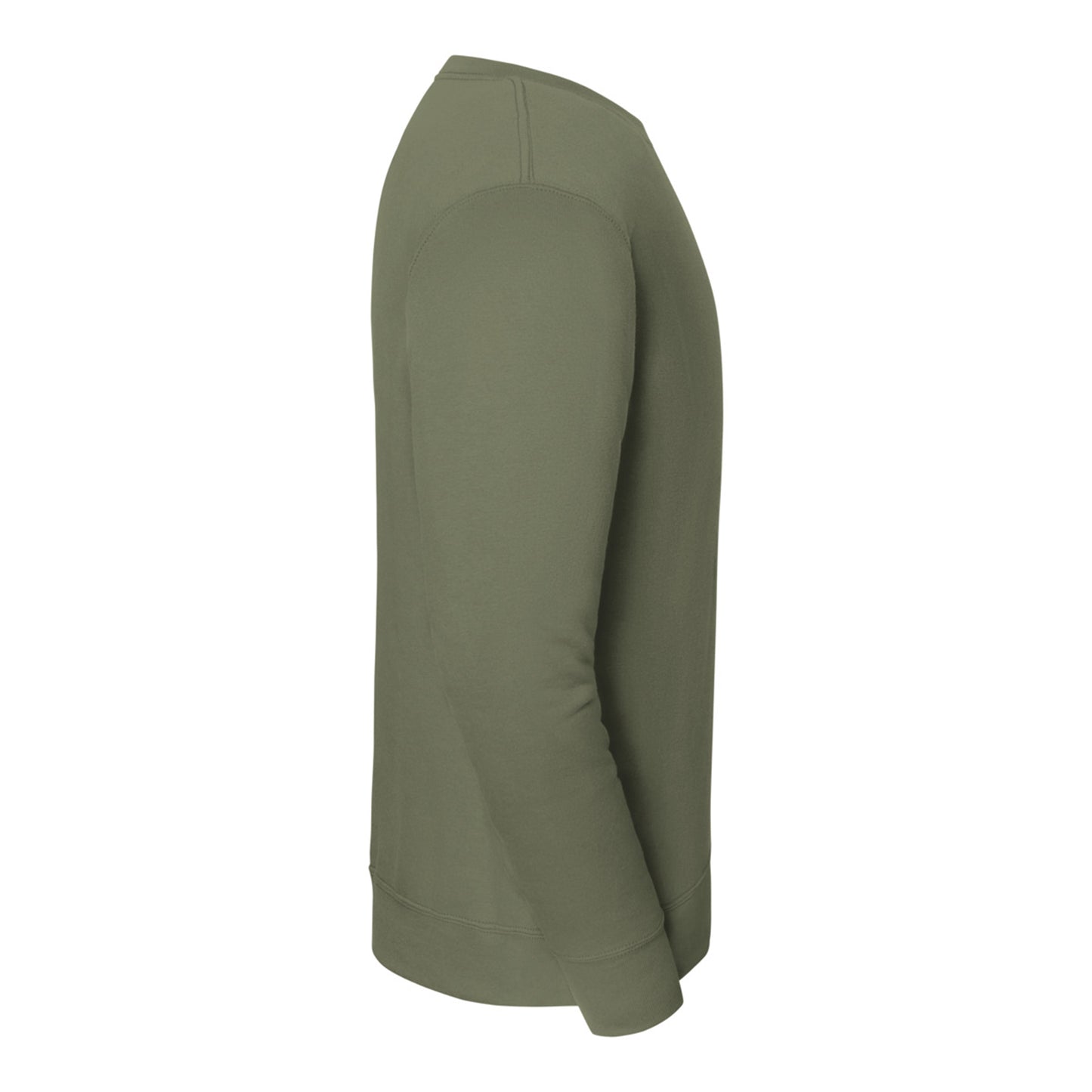 Classic Olive - Side - Fruit of the Loom Mens Iconic Premium Set-in Sweatshirt
