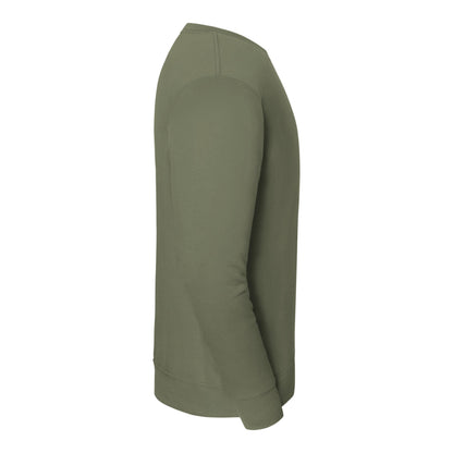 Classic Olive - Side - Fruit of the Loom Mens Iconic Premium Set-in Sweatshirt