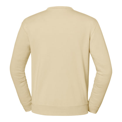 Desert Sand - Back - Fruit of the Loom Mens Iconic Premium Set-in Sweatshirt