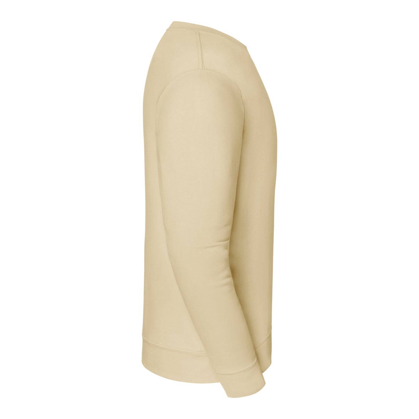 Desert Sand - Side - Fruit of the Loom Mens Iconic Premium Set-in Sweatshirt