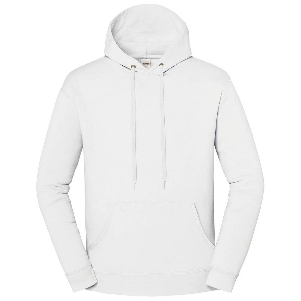 White - Front - Fruit of the Loom Mens Iconic Premium Hoodie