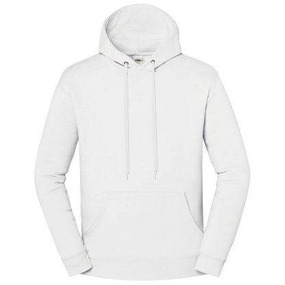 White - Front - Fruit of the Loom Mens Iconic Premium Hoodie