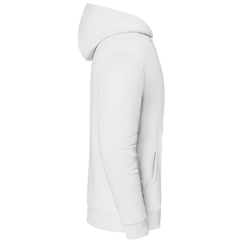 White - Side - Fruit of the Loom Mens Iconic Premium Hoodie
