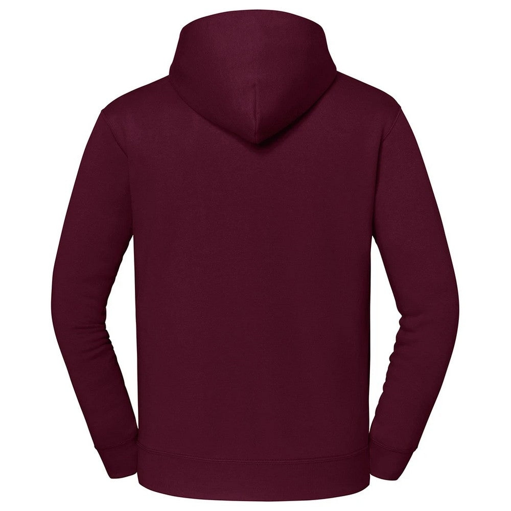 Burgundy - Back - Fruit of the Loom Mens Iconic Premium Hoodie