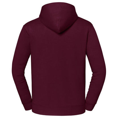 Burgundy - Back - Fruit of the Loom Mens Iconic Premium Hoodie
