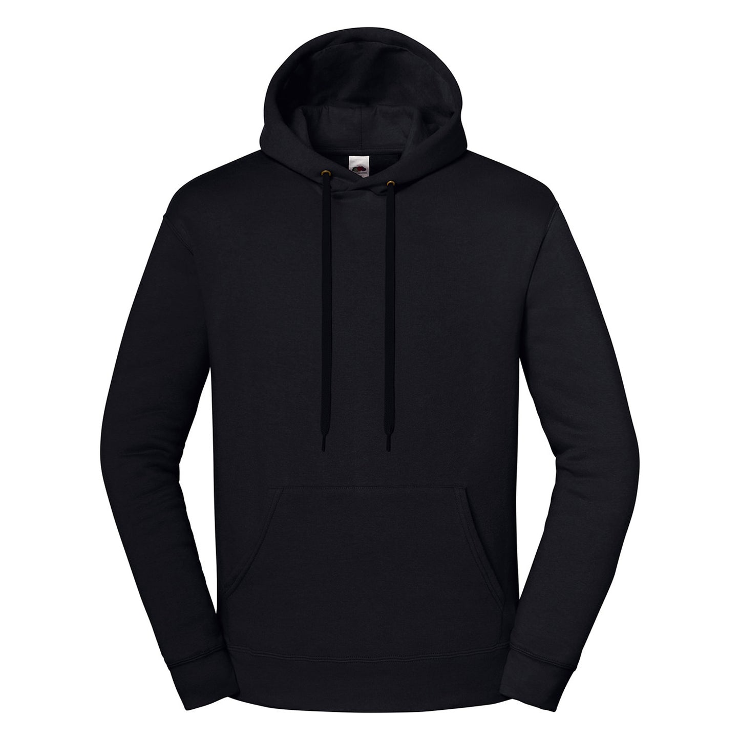 Black - Front - Fruit of the Loom Mens Iconic Premium Hoodie