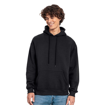 Black - Back - Fruit of the Loom Mens Iconic Premium Hoodie
