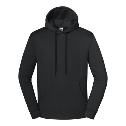 Light Graphite - Front - Fruit of the Loom Mens Iconic Premium Hoodie