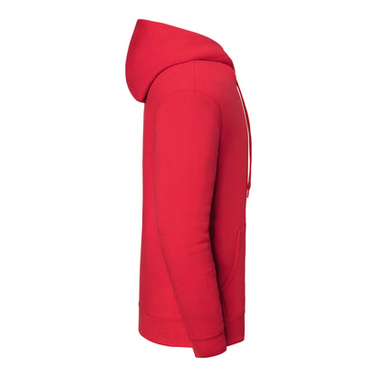 Red - Side - Fruit of the Loom Mens Iconic Premium Hoodie