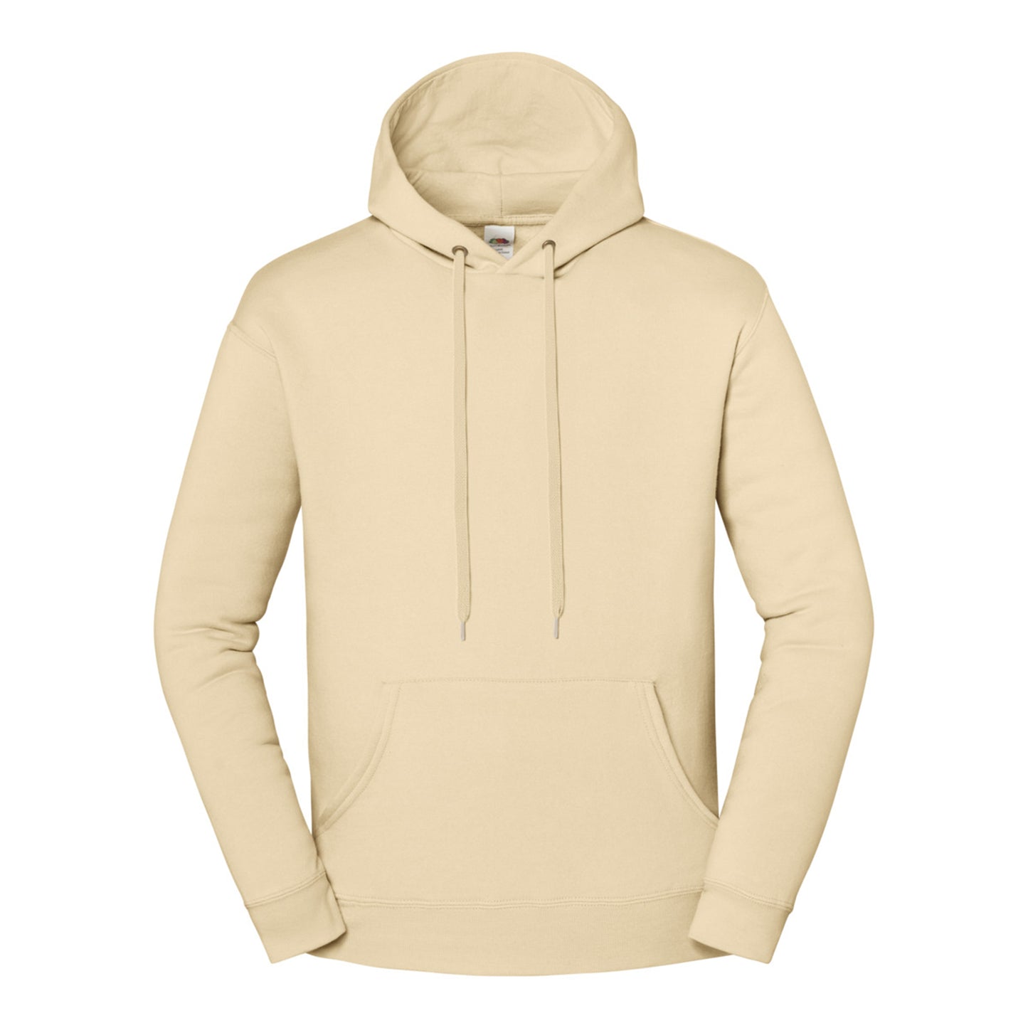 Desert Sand - Front - Fruit of the Loom Mens Iconic Premium Hoodie