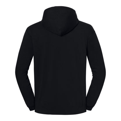 Black - Back - Fruit of the Loom Mens Iconic Premium Full Zip Hoodie