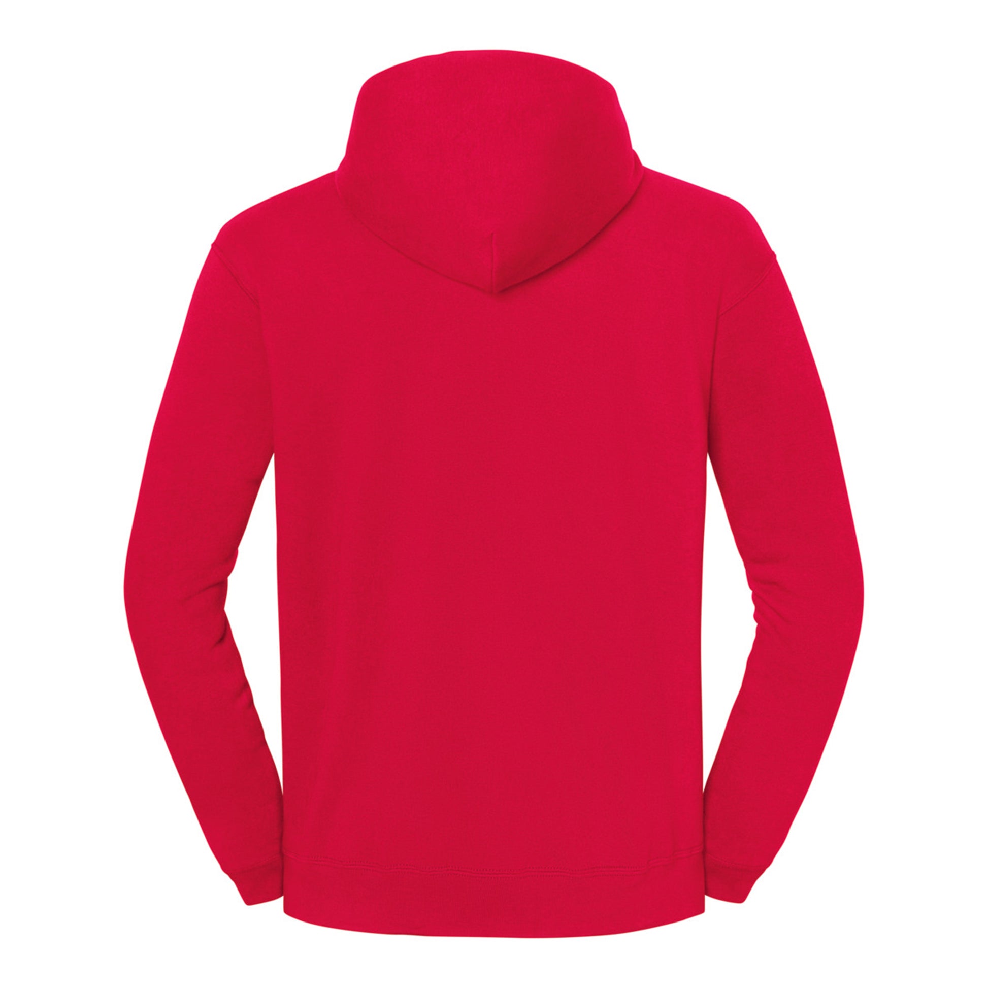 Red - Back - Fruit of the Loom Mens Iconic Premium Full Zip Hoodie