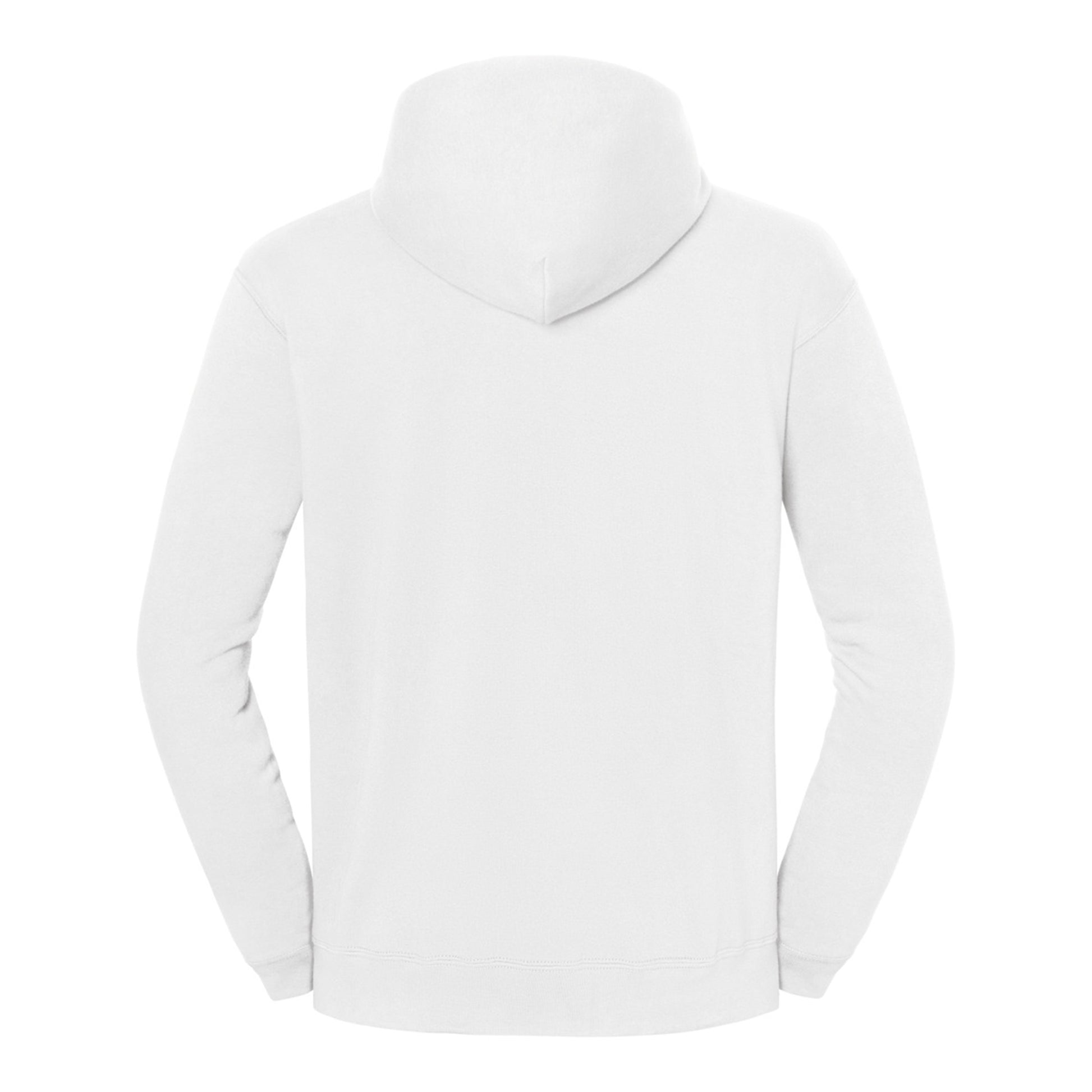 White - Back - Fruit of the Loom Mens Iconic Premium Full Zip Hoodie