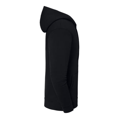 Black - Side - Fruit of the Loom Mens Iconic Premium Full Zip Hoodie
