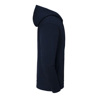 Deep Navy - Side - Fruit of the Loom Mens Iconic Premium Full Zip Hoodie