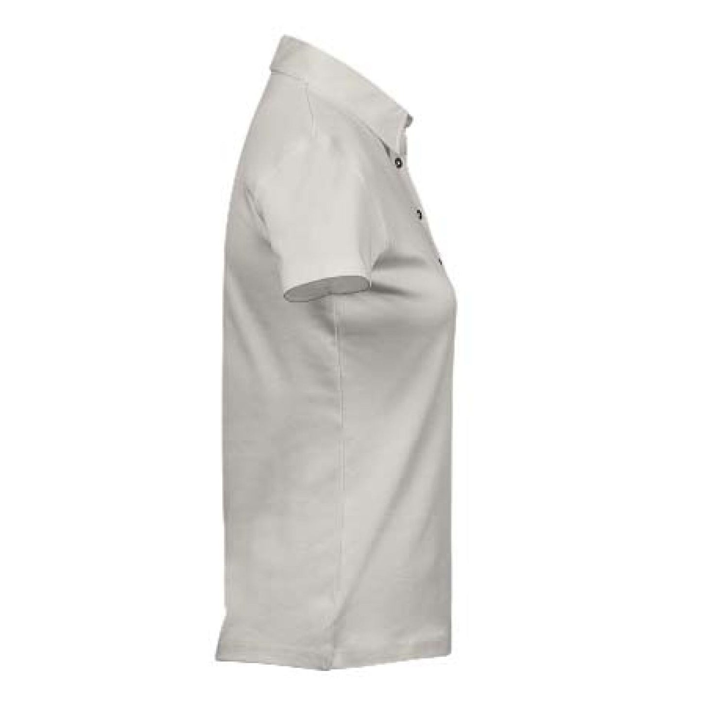 Cement - Side - Tee Jays Womens-Ladies Pima Cotton Polo Shirt