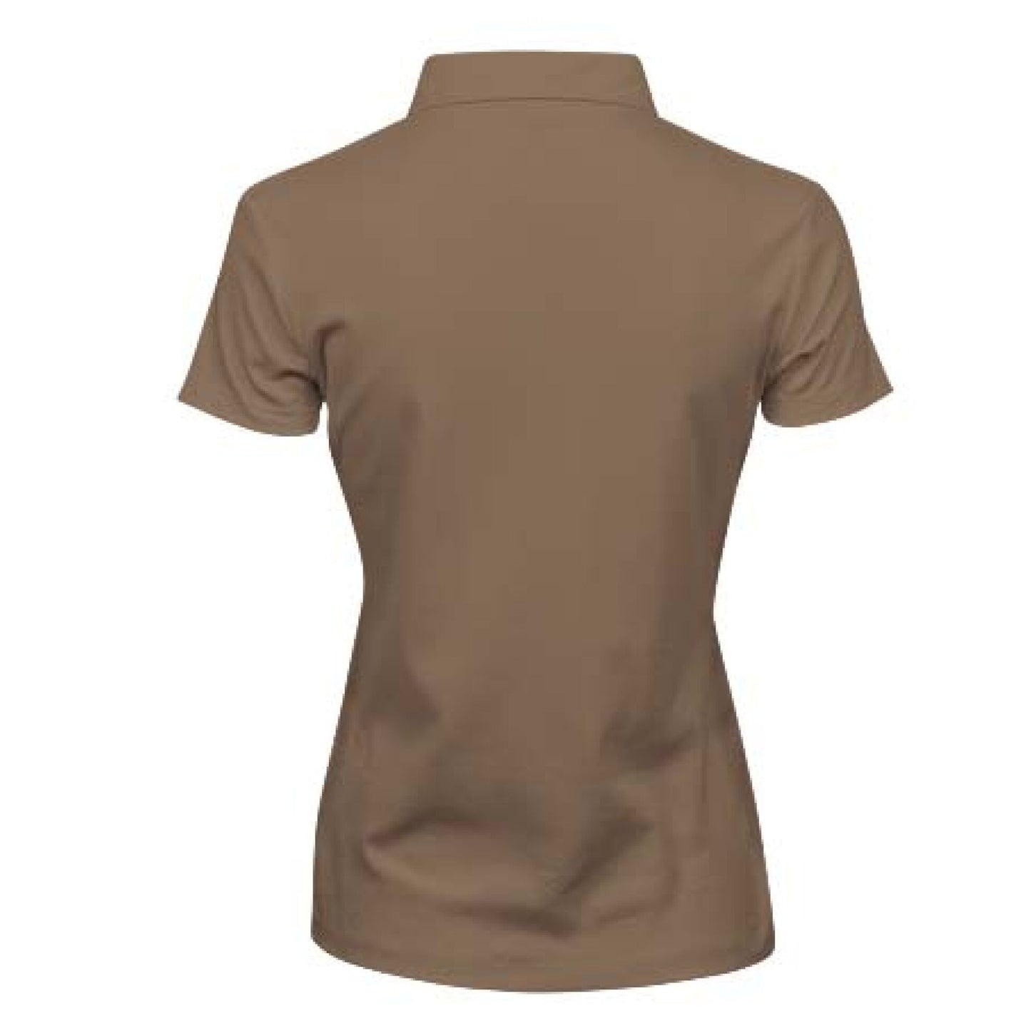 Wood - Back - Tee Jays Womens-Ladies Pima Cotton Polo Shirt