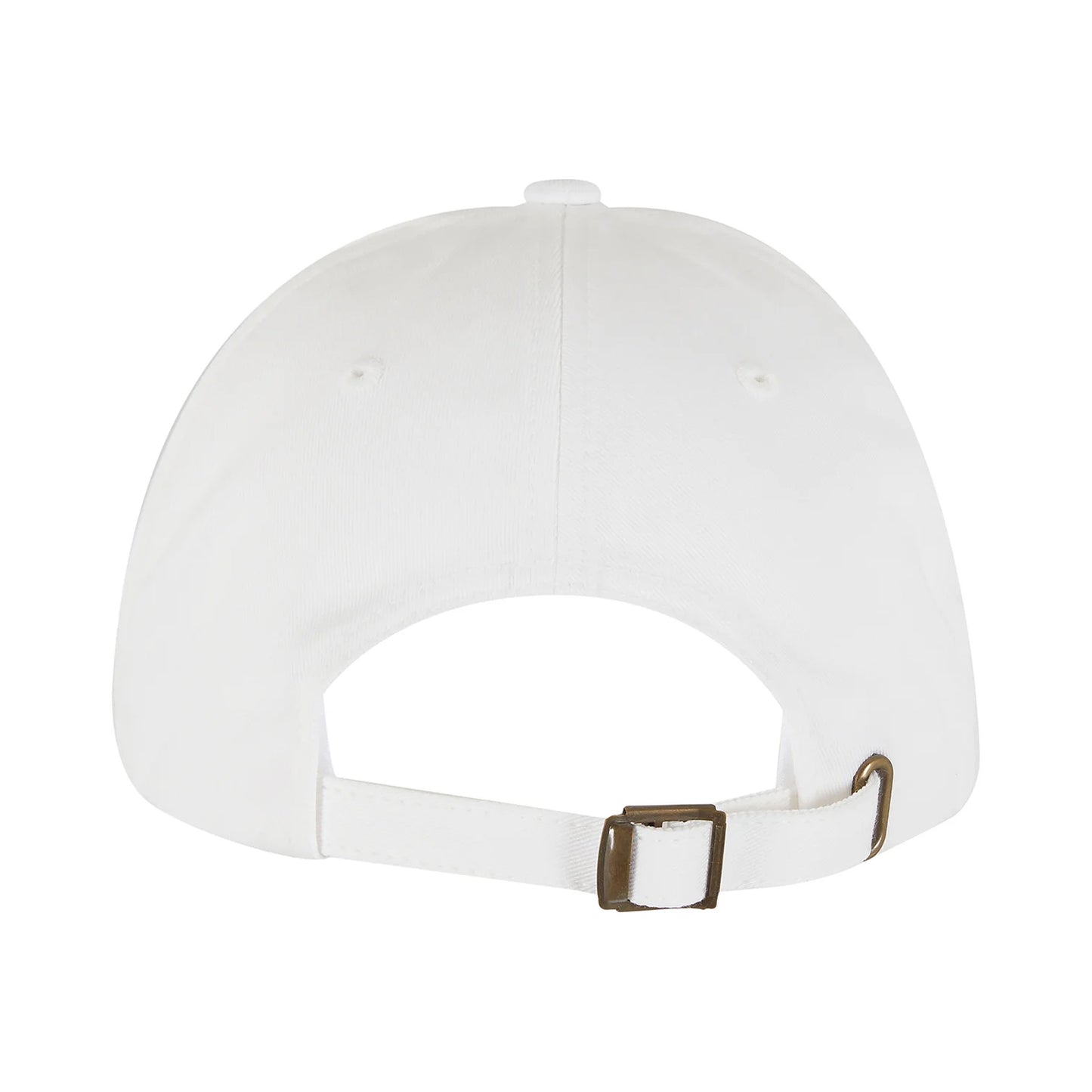 White-Black - Back - Flexfit Two Tone Cotton Twill Low Profile Baseball Cap