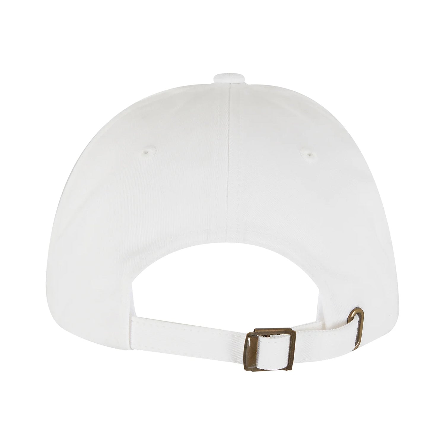 White-Black - Back - Flexfit Two Tone Cotton Twill Low Profile Baseball Cap