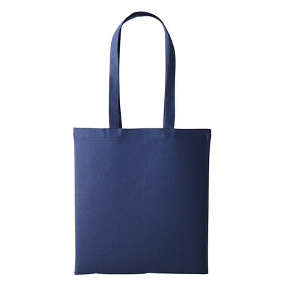 Oxford Navy - Front - Nutshell Recycled Cotton Tote Bag