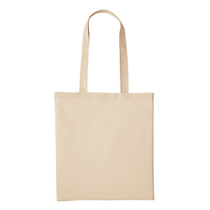 Sand - Front - Nutshell Recycled Cotton Tote Bag