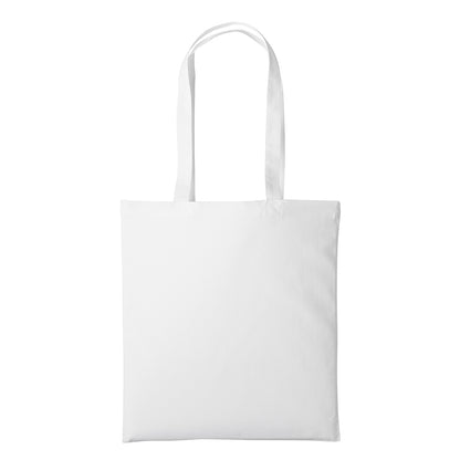 White - Front - Nutshell Recycled Cotton Tote Bag