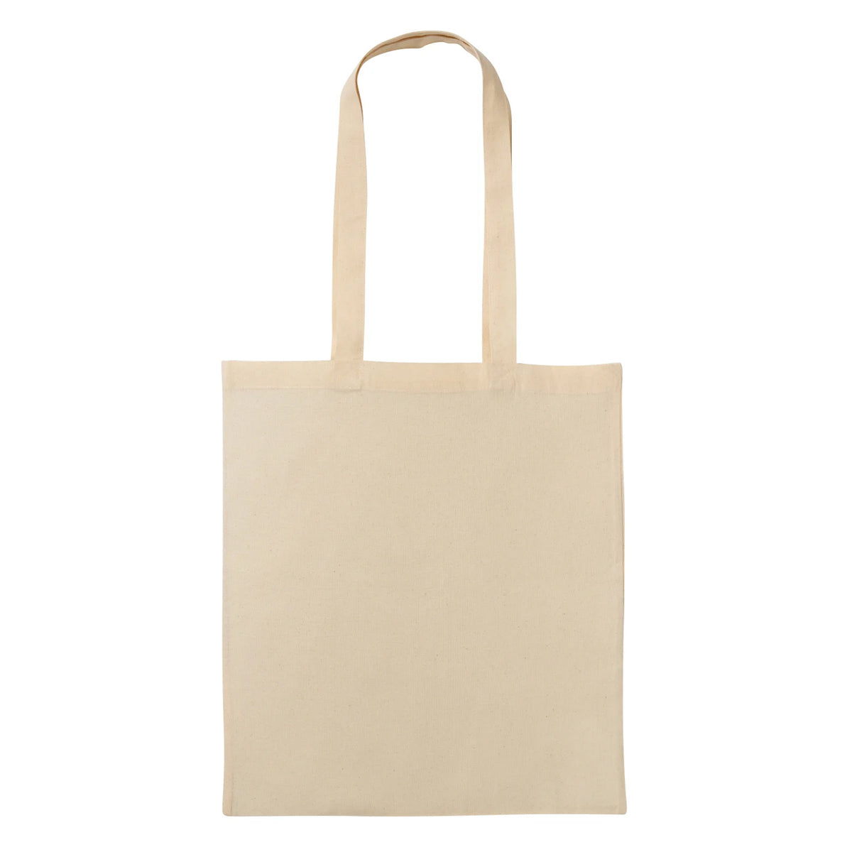 Natural - Front - Nutshell Recycled Cotton Tote Bag