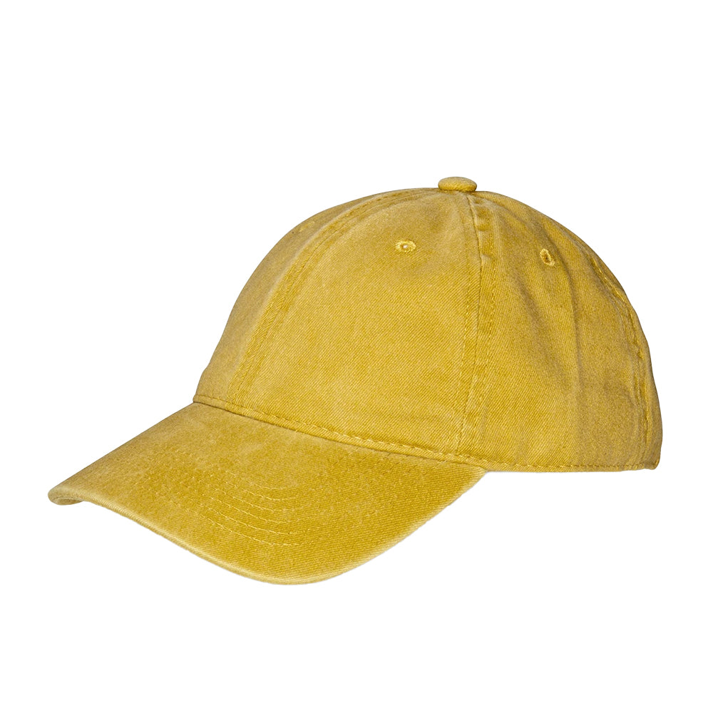Vintage Mustard - Back - Result Headwear Core Cotton Low Profile Baseball Cap