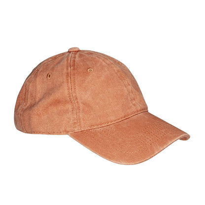 Vintage Orange - Front - Result Headwear Core Cotton Low Profile Baseball Cap