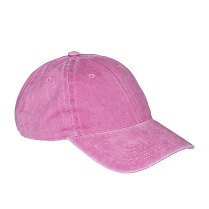 Vintage Pink - Front - Result Headwear Core Cotton Low Profile Baseball Cap