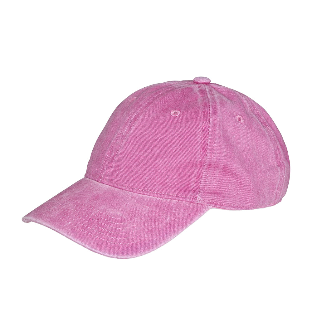 Vintage Pink - Back - Result Headwear Core Cotton Low Profile Baseball Cap