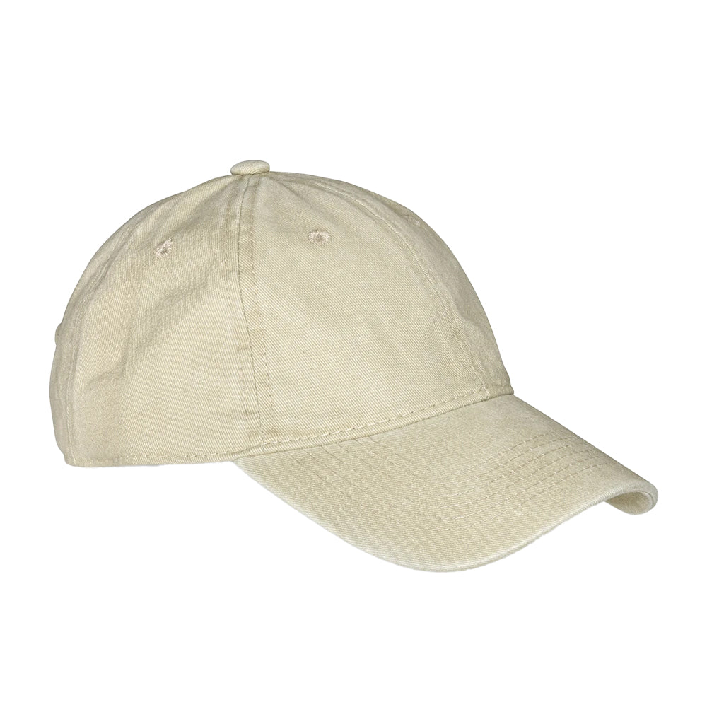 Vintage Stone - Front - Result Headwear Core Cotton Low Profile Baseball Cap