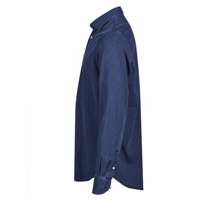 Black Denim - Pack Shot - Tee Jays Mens Plain Denim Shirt