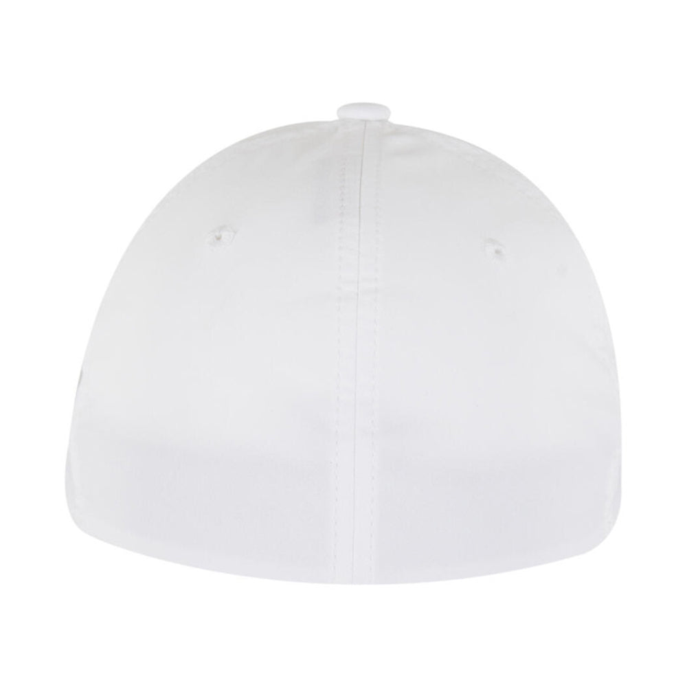 Black-White - Back - Flexfit Logo Water Repellent Baseball Cap