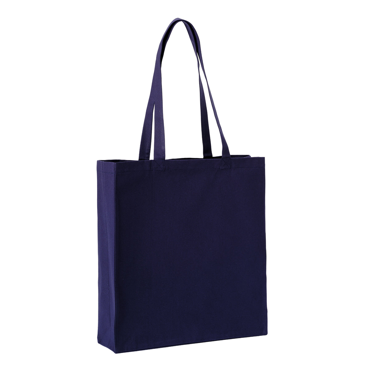 Oxford Navy - Front - Nutshell Premium Canvas Recycled Tote Bag