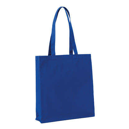 Royal Blue - Front - Nutshell Premium Canvas Recycled Tote Bag