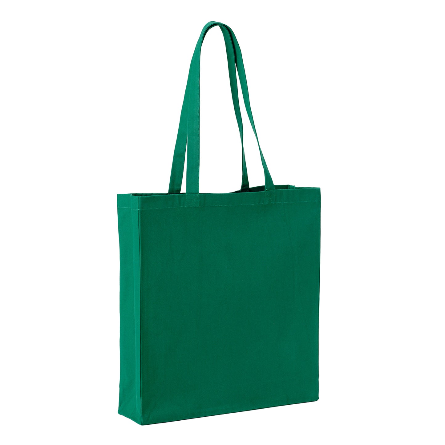 Bottle Green - Front - Nutshell Premium Canvas Recycled Tote Bag