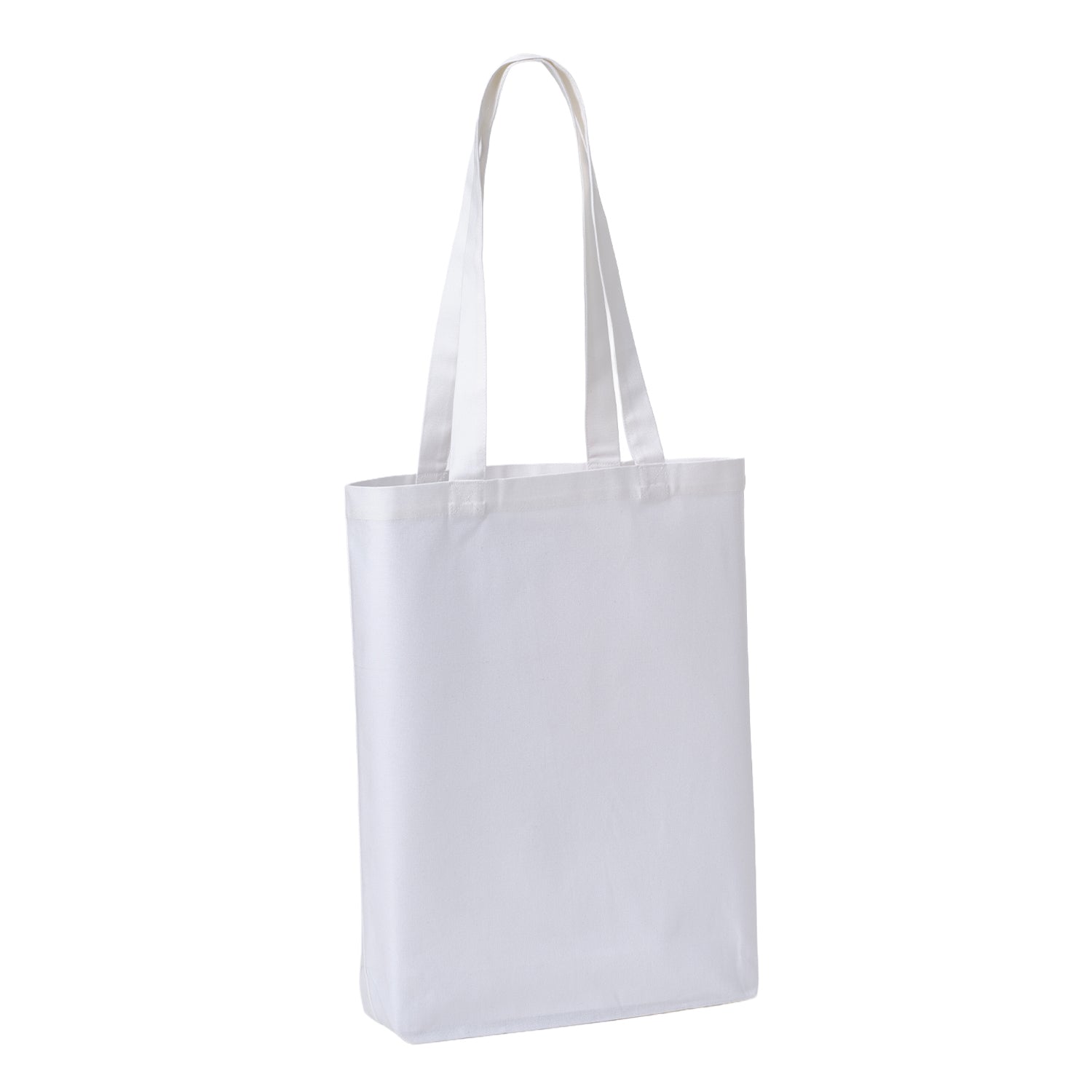 White - Front - Nutshell Premium Canvas Recycled Tote Bag