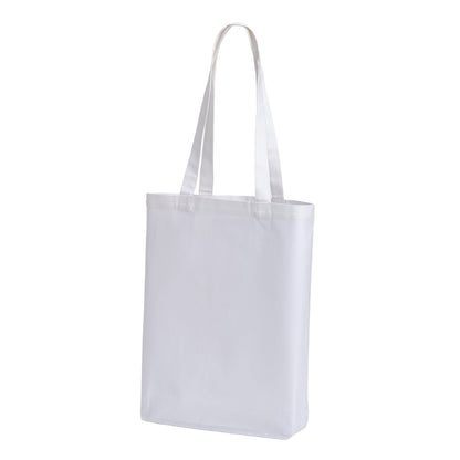 White - Back - Nutshell Premium Canvas Recycled Tote Bag